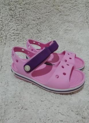 Босоножки crocs c 9, размер 25-26