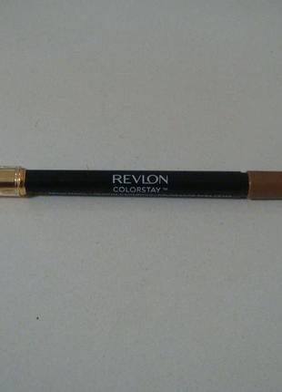 Revlon стойкий карандаш для бровей colorstay penci № 205 blond. есть подарки.