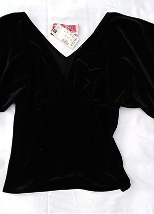Блузка нарядная блуза кофта бархат велюр3 фото