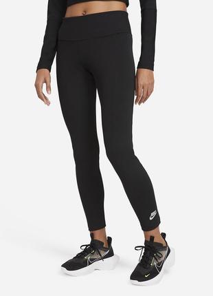 Легінси лосіни nike nike sportswear emea ribbed crop leggings