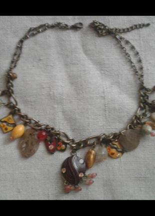 Чокер  бусы