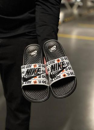 Шльопанці чоловічі nike hair just do it тапки капці