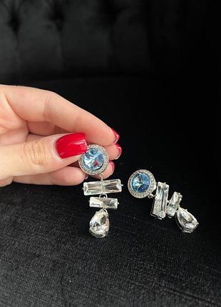 Серьги в стиле бренда миу миу