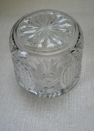 Декор хрустальная ваза конфетница салатница.5 фото