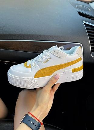 Puma cali yellow кроссовки