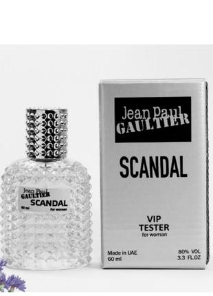 Женский тестер jean paul gaultier so scandal 60 мл оаэ