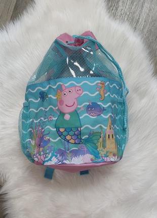 Рюкзак сумка пляжная peppa pig matalan1 фото