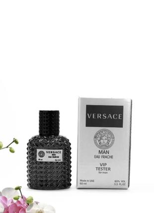 Мужской тестер versace man eau fraiche vip 60 мл оаэ