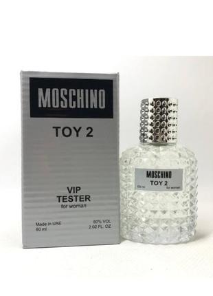 Женский тестер moschino toy 2 (москино той 2) оаэ 60 мл