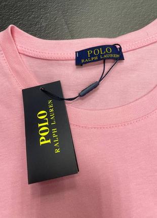 Есть наложка 💙женская футболка "polo ralph lauren"❤️lux качество2 фото