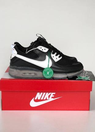 Мужские кроссовки nike air max 90 x terrascape black white 40-41-42-43-44-45