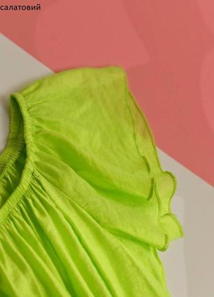Платье детское салатового цвета2 фото