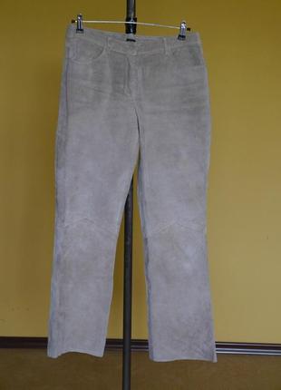 Брюки-штани замшеві на 12-42 євро розмір esprit