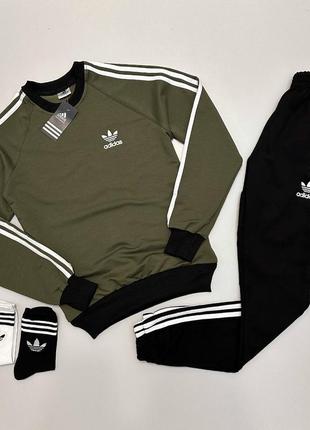 Лёгкий, зеленый хаки спортивный костюм nova adidas зеленый унисекс спортивный костюм nova adidas хаки спортивный костюм адидас