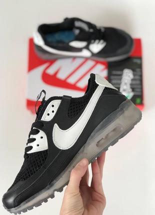 Мужские кроссовки nike air max 90 x terrascape black white 41-42-432 фото