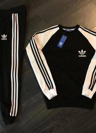 Лёгкий чёрный спортивный костюм adidas черный спортивный костюм adidas костюм адидас