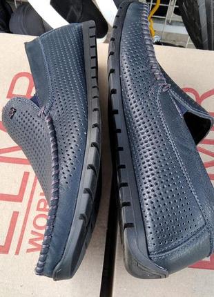 Чоловіче шкіряне взуття чоловічі літні мокасини l'egges