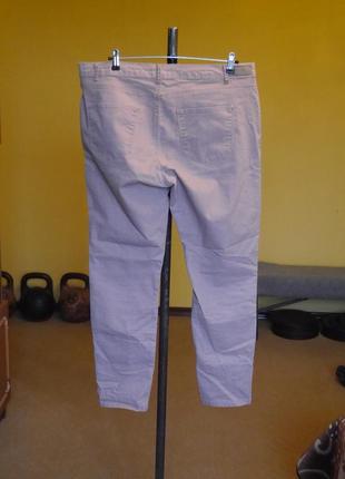 Брюки-штани-скінні на 44 євро розмір пудрові miss etam2 фото