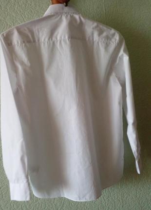 Белая рубашка на 12 -13 лет3 фото