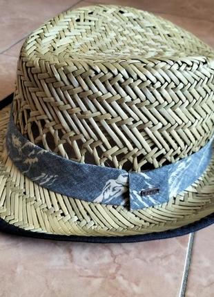 Шляпа соломенная из америки бренд ruum