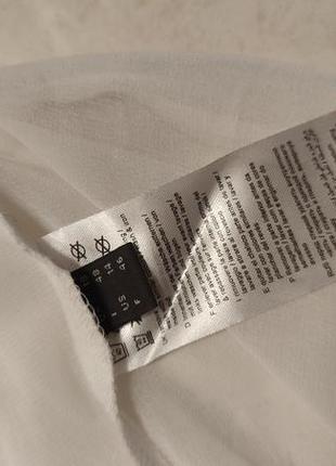 Біла прозора блузка5 фото