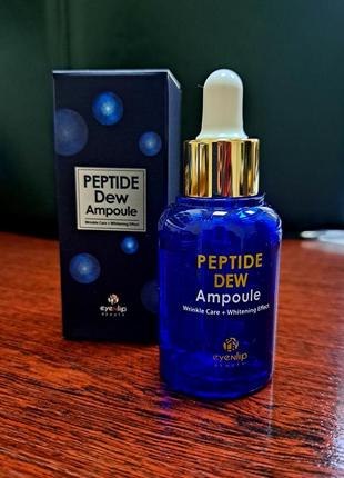 Сироватка для обличчя eyenlip dew ampoule peptide з пептидами, 30 мл