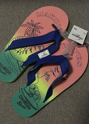 Шлепанцы, вьетнамки oshkosh, сша