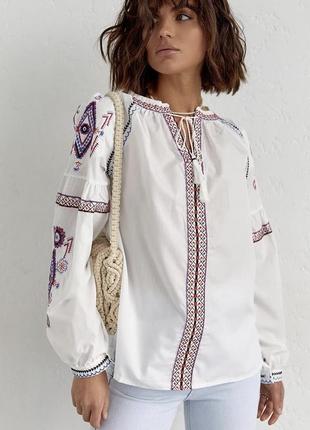 Вышиванка вышитая рубашка