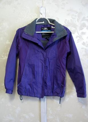 Непромокающая куртка-вітрівка на флісовой підкладці trespass