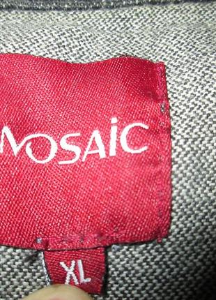 Джинсова куртка mosaic. чоловіча3 фото