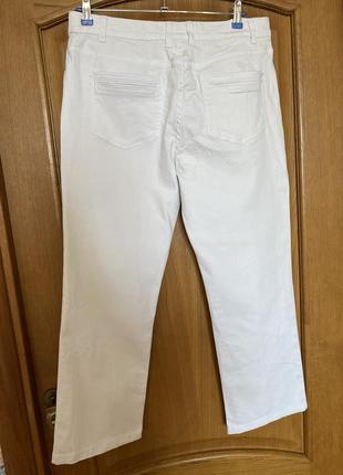 Хлопковые брючки джинсы 50-52р немного укорочённые9 фото