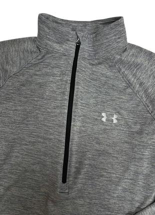 Спортивный зип лонгслив under armour оригинал2 фото