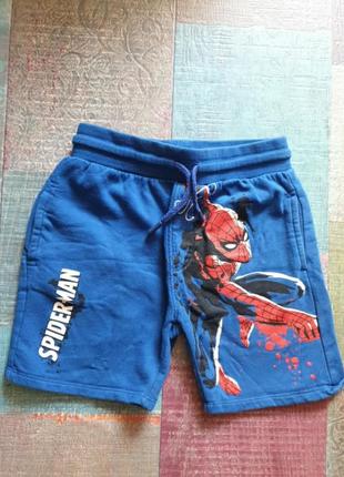 Шорты трикотажные, spiderman marvel, disney,zara, next, h&amp;m, primark, george, f&amp;f