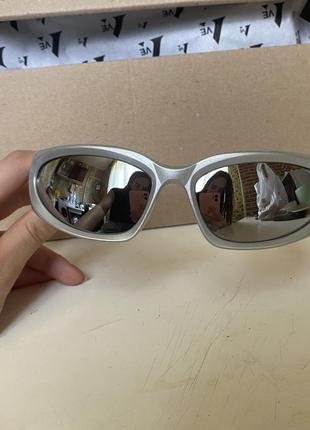 Трендові дзеркальні окуляри y2k7 фото