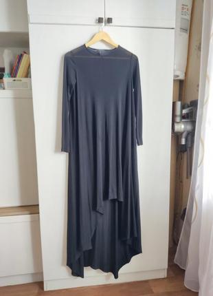 Макси платье от cos, с длинными рукавами5 фото