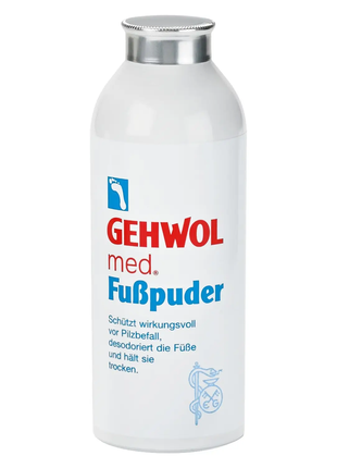 Пудра для ног «геволь-мед» gehwol gehwol med foot powder 100 г