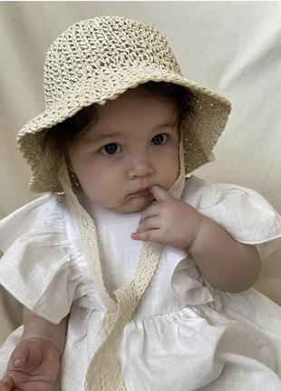 Шляпа детская