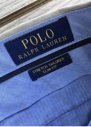 Брюки брюки штаны polo ralph lauren стильные актуальные тренд2 фото