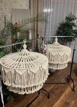 Торшер макраме