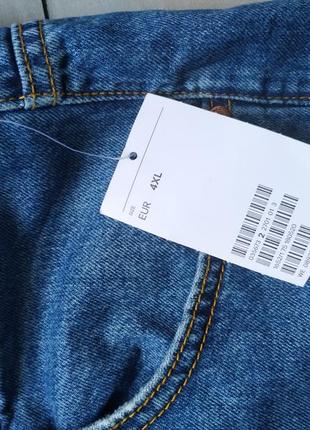 Джинсові  літні шорти h&m 4xl 56-58 розмір