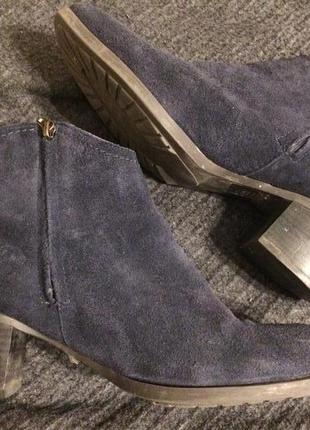 M&s indigo collection marks & spencer замшевые ботинки  ботильоны 26 см8 фото