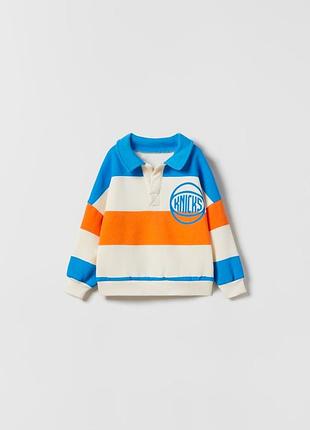 Свитшот поло от zara 86 см