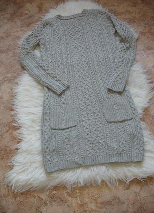Сукня-светр з косами і кишенями primark2 фото