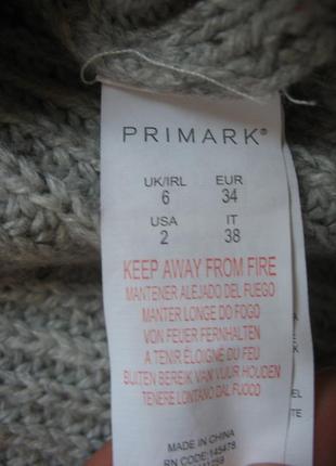 Сукня-светр з косами і кишенями primark7 фото