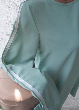 Костюм женский брюки и асимметричная блуза комплект4 фото