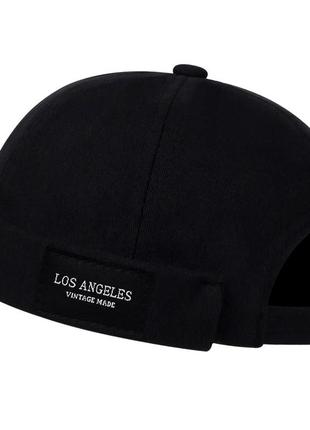 Кепка докер los angeles (лос-анджелес, donker cap, минибини, бескозыка) без козырька, унисекс goggle