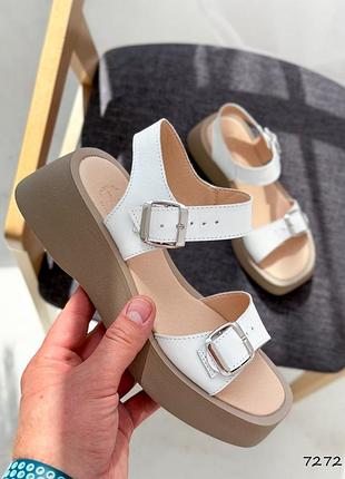 Босоніжки натуральна шкіра8 фото