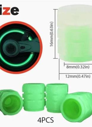 Неоновые колпачки для шин