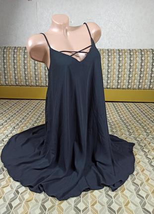 Чудесное струящееся платье сарафан в идеале.1 фото