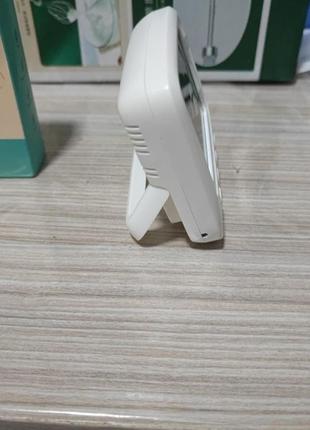 Часы гигрометр термометр будильник с подсветкой